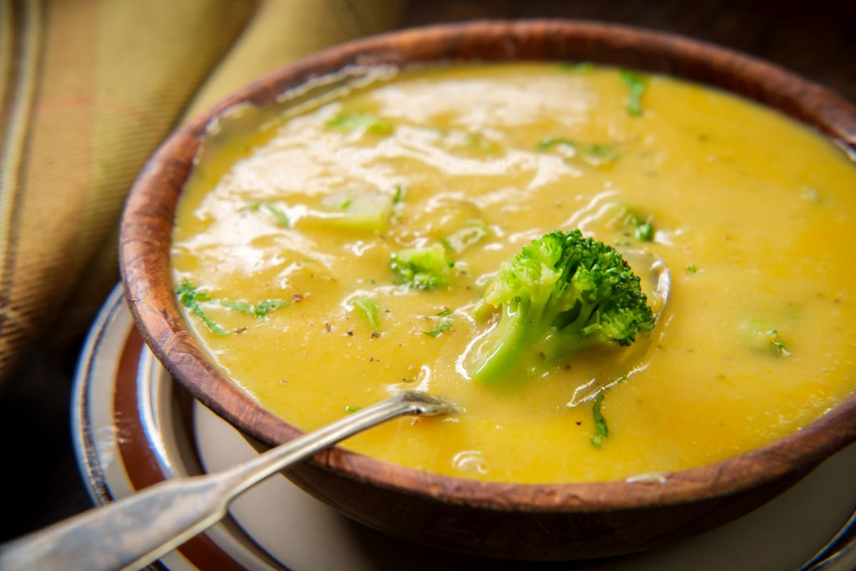 crockpot broccoli cheese soup recipe