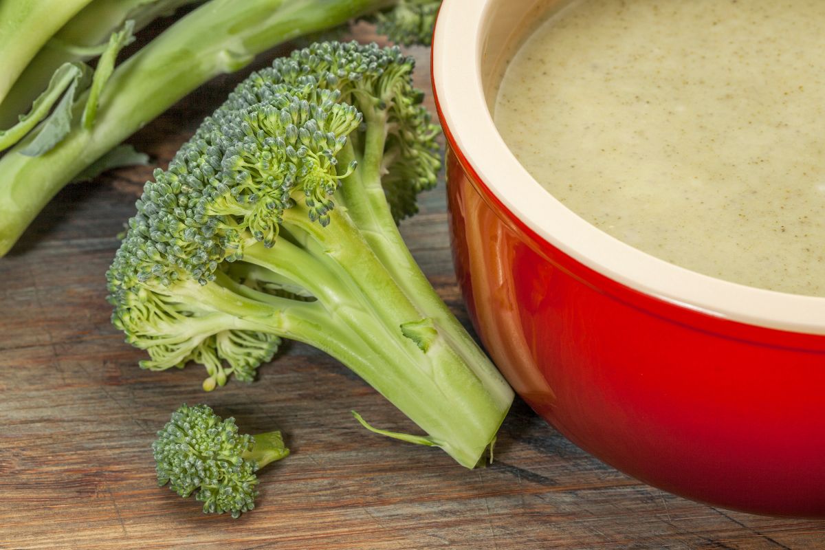 Creamy and delicious homemade broccoli soup