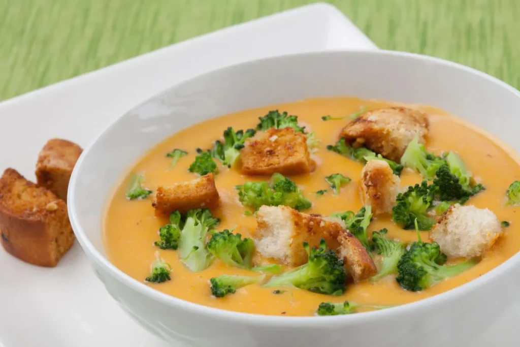 Crockpot Broccoli Cheese Soup