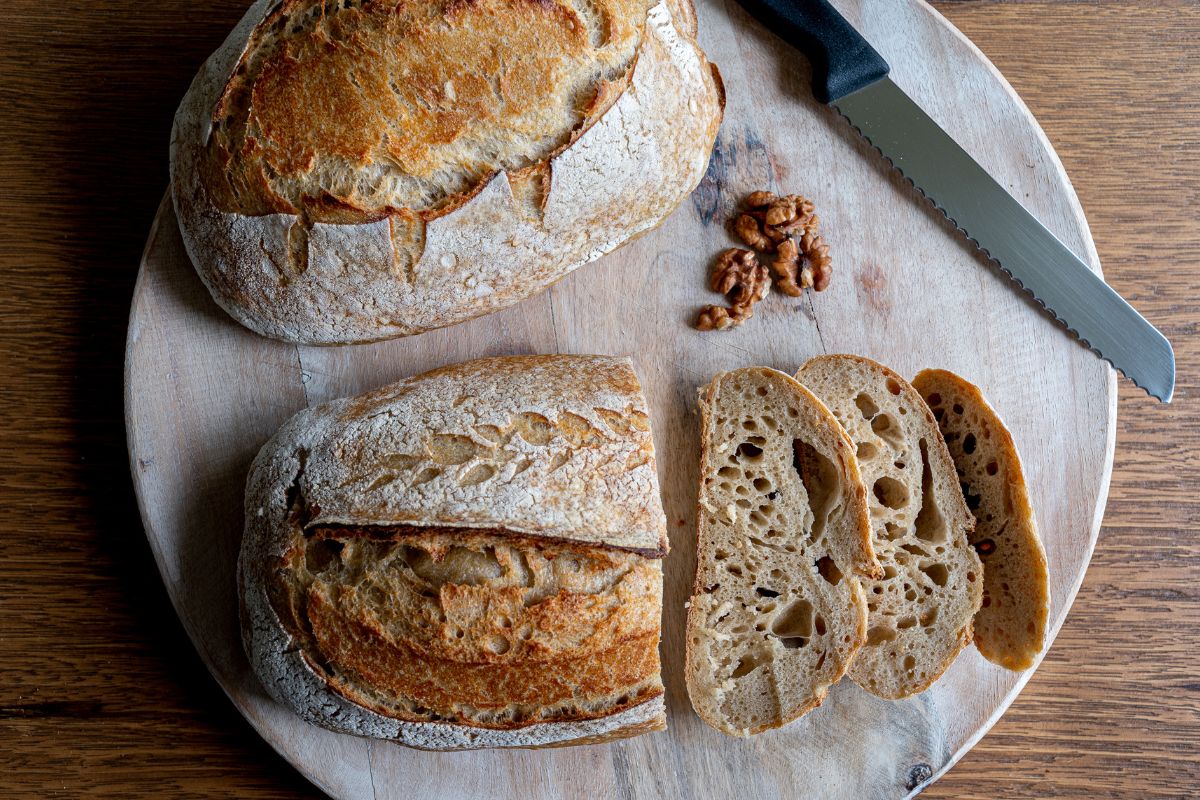 Sourdough bread for sandwiches