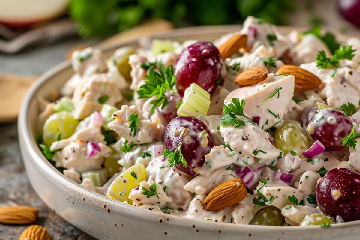 Easy Chicken Salad with Grapes Recipe