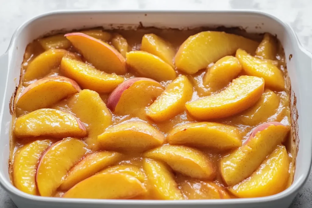 Peach Crumble Recipe