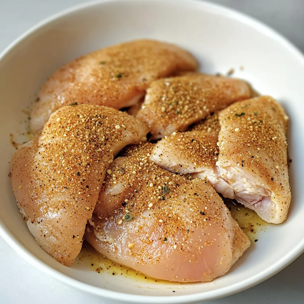 Marinated Smoked Chicken Breast