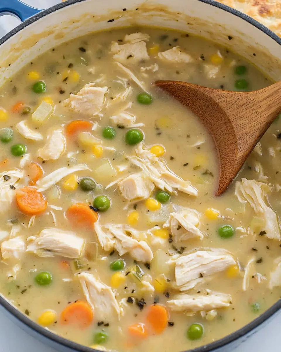 Best Chicken Pot Pie Soup (Easy Recipe)