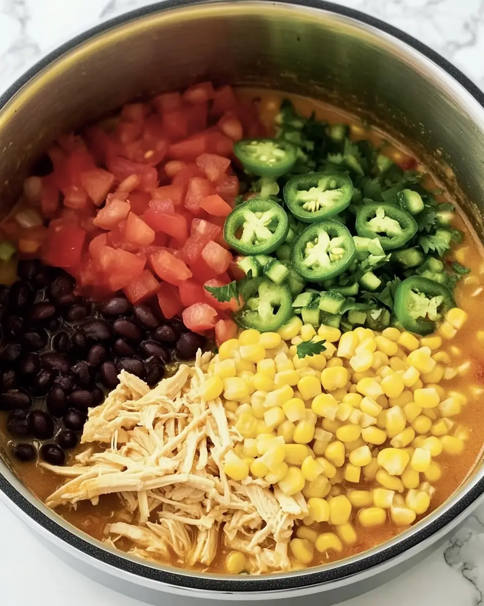 Creamy Chicken Tortilla Soup5 Creamy Chicken Tortilla Soup Ingredients